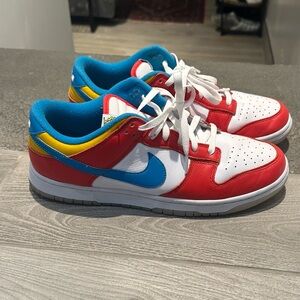 Nike Dunk LeBron Fruity Pebble Limited Edition Men’s Size 10.5 US